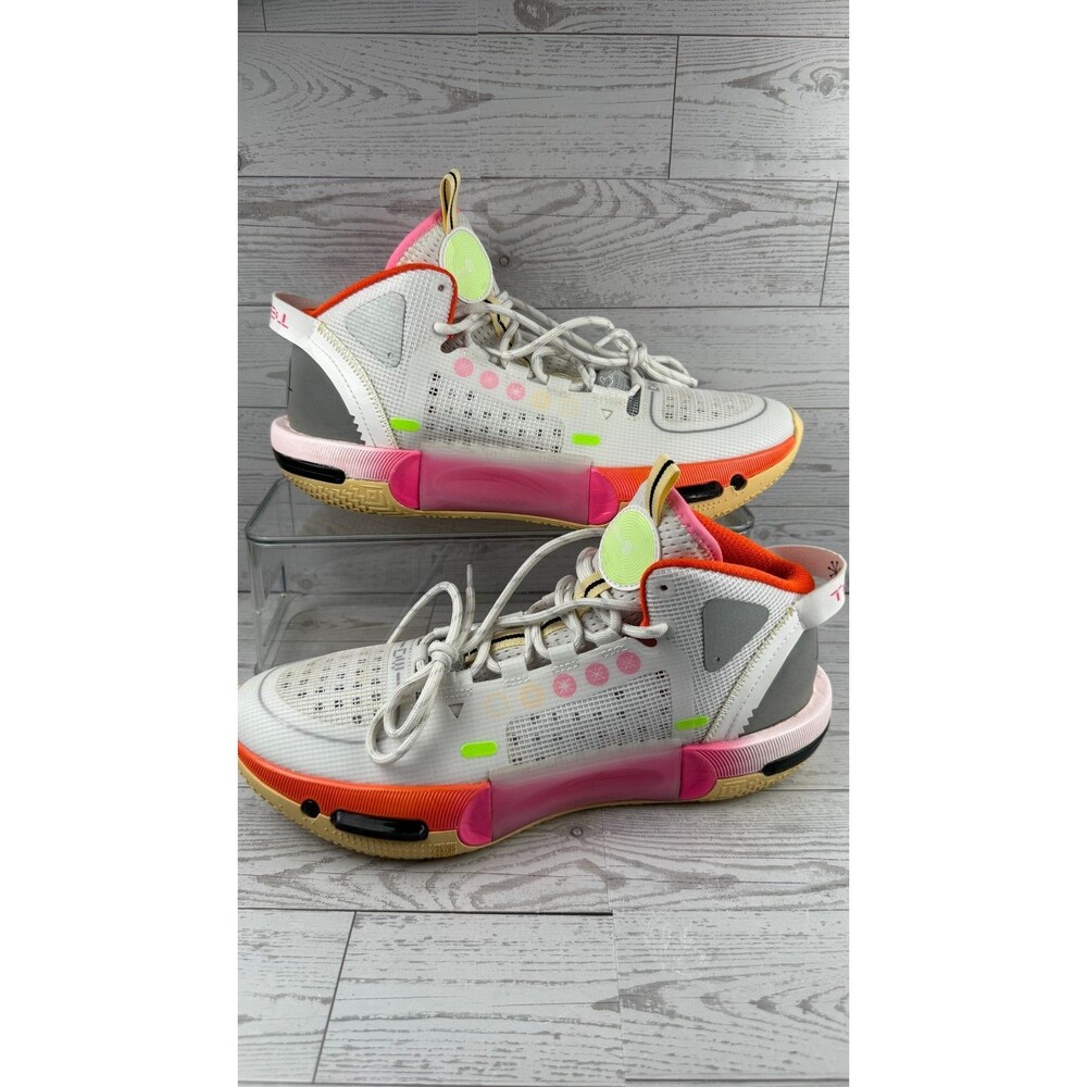 Li-Ning Wade Shadow 4 Blossom ABPS057-7 White 10.5D Mens Basketball Shoes #917